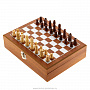 Игровой набор с шахматами, флягой и картами, фотография 3. Интернет-магазин ЛАВКА ПОДАРКОВ